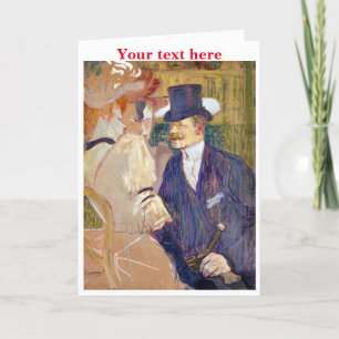 Toulouse-Lautrec Cartões de agradecimentos