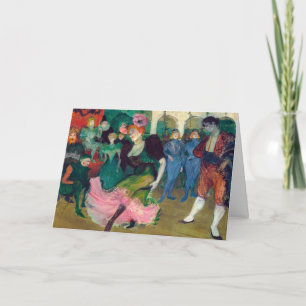 Toulouse-Lautrec - No Rouge, O Cartão De Dança