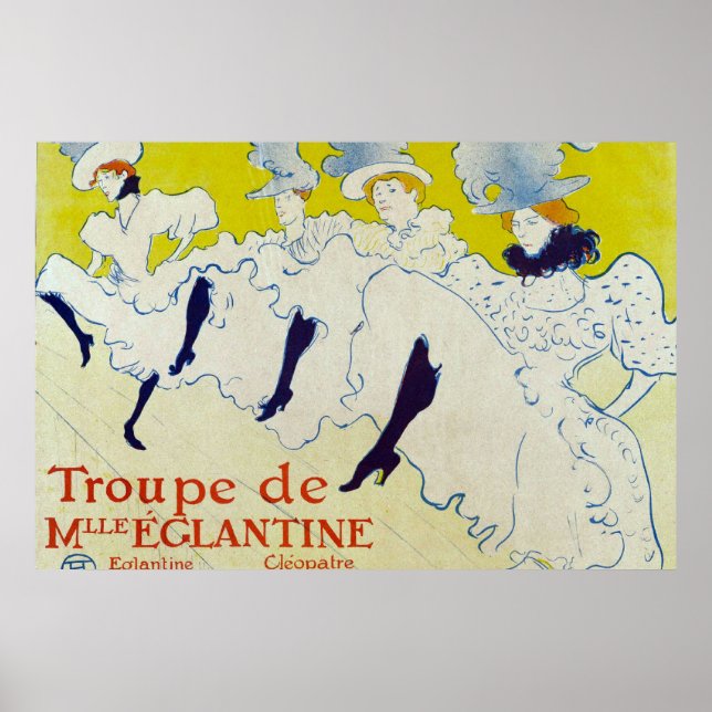 Toulouse Lautrec Poster Art (Frente)