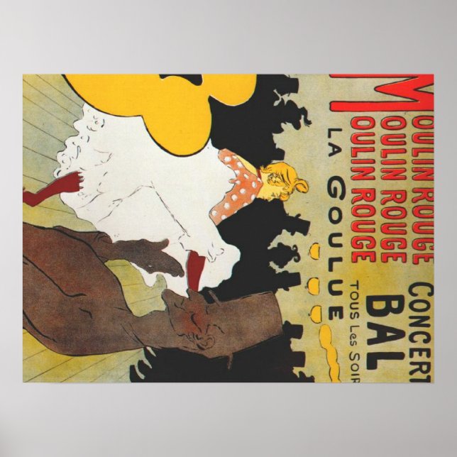 Toulouse Lautrec Poster Art (Frente)