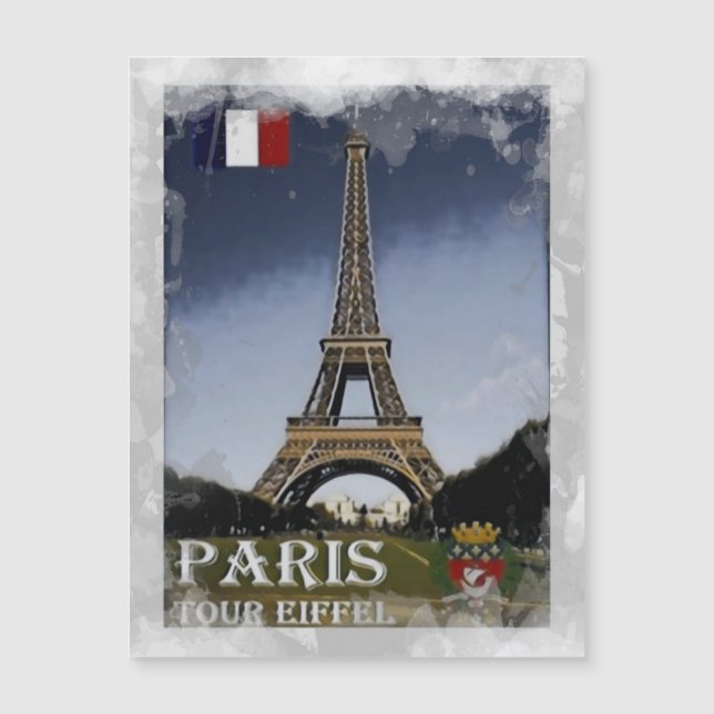 Tour Eiffel - Pari - França - (Frente)
