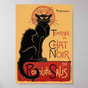 Tournée du Chat Noir France Poster vintage V2