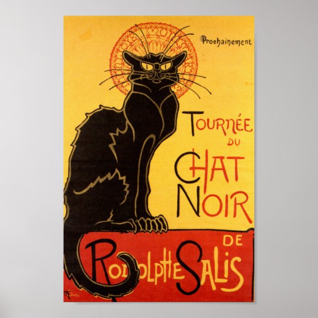 Tournée du Chat Noir - Poster vintage (Frente)