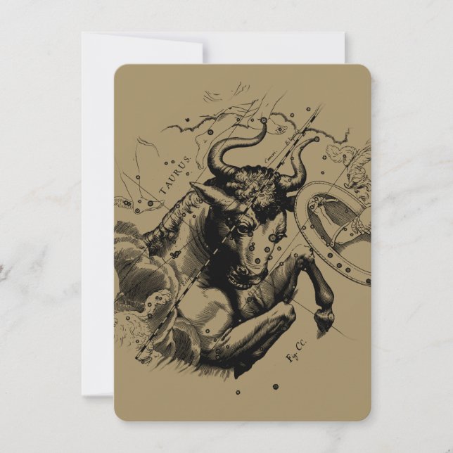 Touro Constelação Hevelius 1690 Engrenando (Frente)