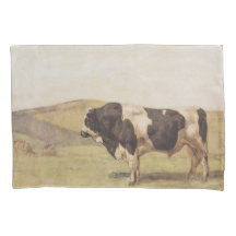 Touro numa paisagem rural (por Ferdinand Hodler)