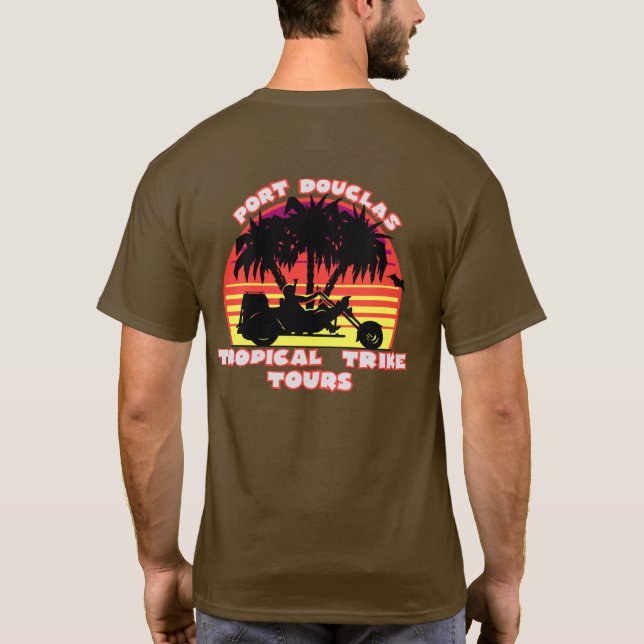 Tours tropicais em T-Shirt (Verso)