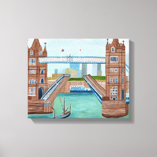 Tower Bridge Canvas de Londres (Frente)