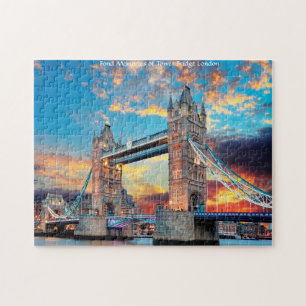 Tower Bridge Londres. Quebra-cabeça