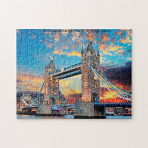 Tower Bridge Londres. Quebra-cabeça