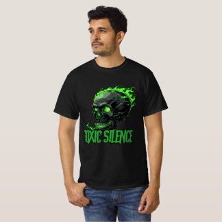 "Toxic Silence" T-shirt med logo + text