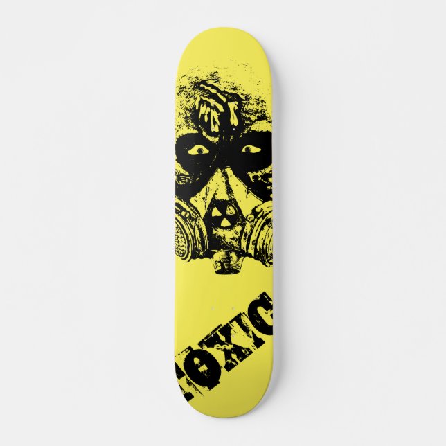 Toxic Waste Skateboard Deck Design (Frente)