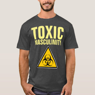 TÓXICO MASCULINIDADE T-Shirts masculinas com curio