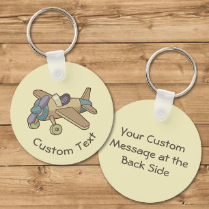 Toy Airplane Chaveiro