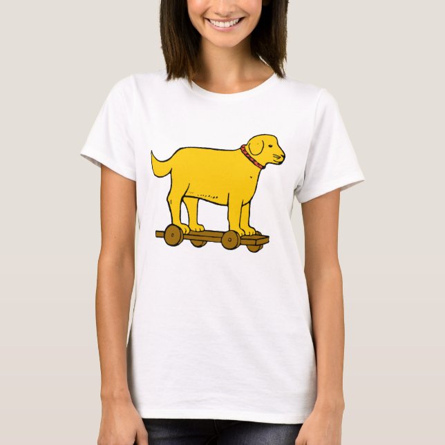 Toy Dog Vintage Art T-Shirt (Frente)