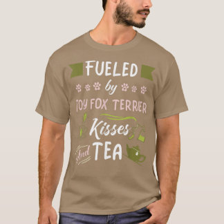 Toy Fox Terrier Kisses e Tea T-Shirt