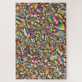 "Toybox Treasures" - Quebra-cabeça de serra