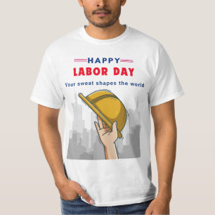 Trabalhador Orgulhoso - T-Shirt de Trabalho e Dedi