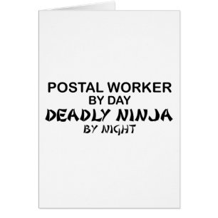 Trabalhador postal Ninja mortal