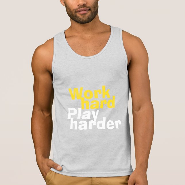 Trabalhar versus Jogar camisas e jaquetas (Frente)