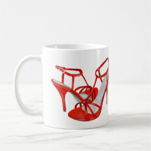 "Trabalhará para caneca de café dos calçados"