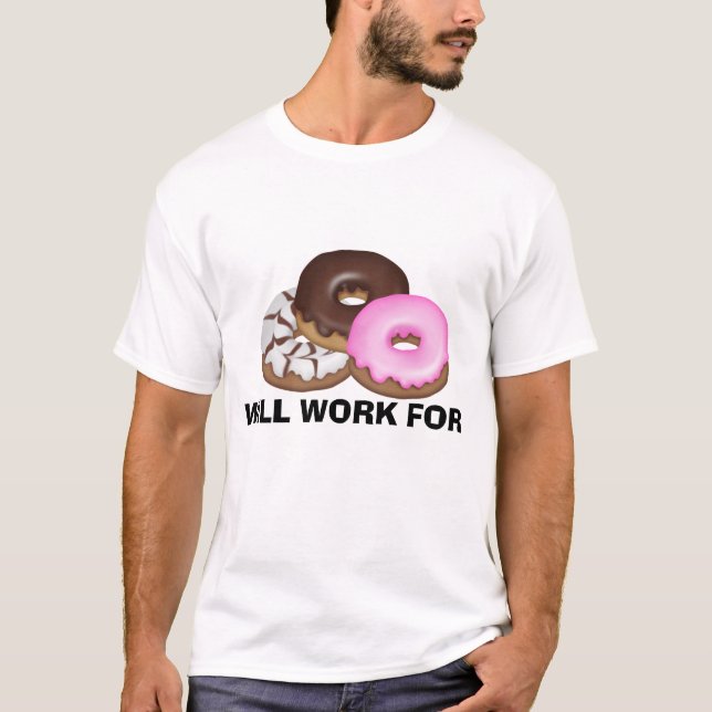 Trabalhará para o t-shirt das rosquinhas (Frente)