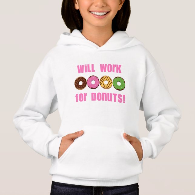 Trabalhará para Rosquinha Kids T-Shirt (Frente)