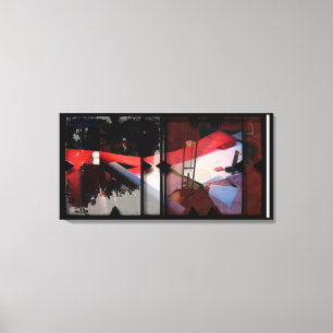 Trabalho Aberto sobre a Fotomontagem de Canvas Ope