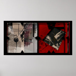 Trabalho Aberto sobre o Poster de Fotomontagem Ope