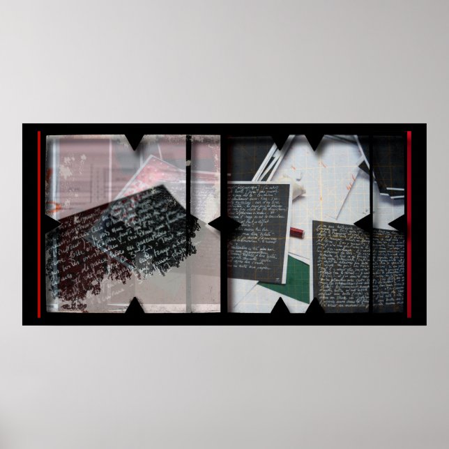 Trabalho Aberto sobre o Poster Open Red 10 Photomo (Frente)