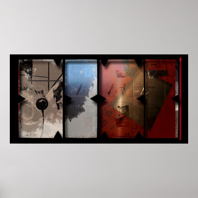 Trabalho Aberto sobre o Poster Open Red 13 Photomo (Frente)