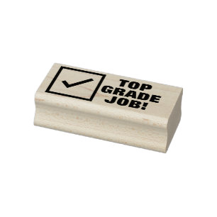 "TRABALHO DE ALTA QUALIDADE!" Carimbo de Borracha