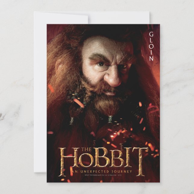 Trabalho de arte da Edição Limitada: Gloin (Frente)