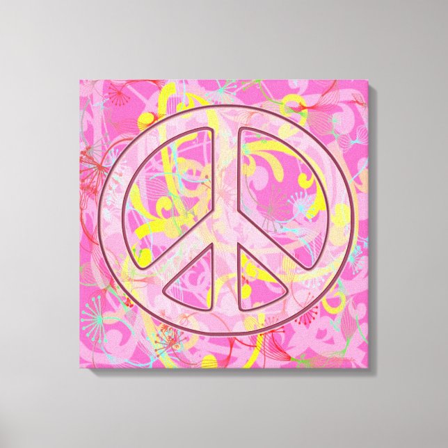 TRABALHO DE ARTE de canvas - PAZ SEPARADA - DECOR  (Frente)