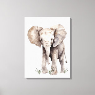 Trabalho de arte de Elefante canvas