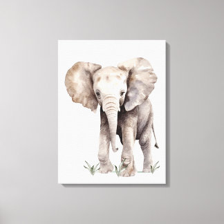 Trabalho de arte de Elefante canvas