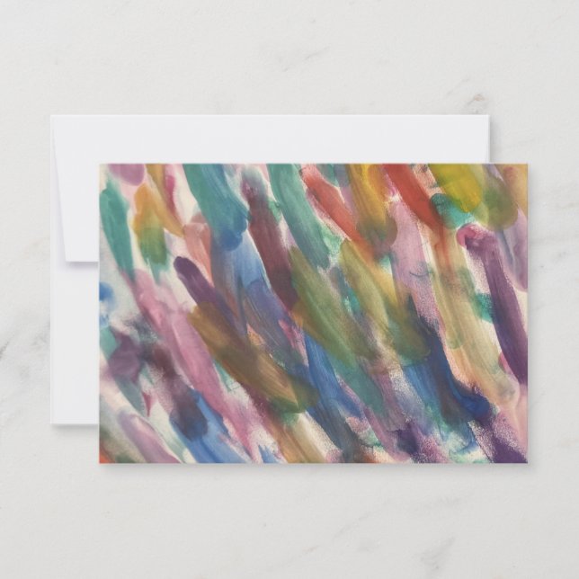 Trabalho de arte de Katie nº 1 - Cartão de Nota (Frente)