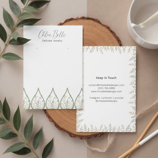 Trabalho de arte de Vela de Folhagem Mole Minimali (Candle Foliage Print)