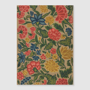 Trabalho de arte do Jardim Floral Designer Vintage