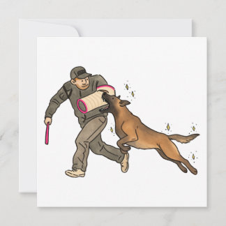 trabalho de mordida do Malinois