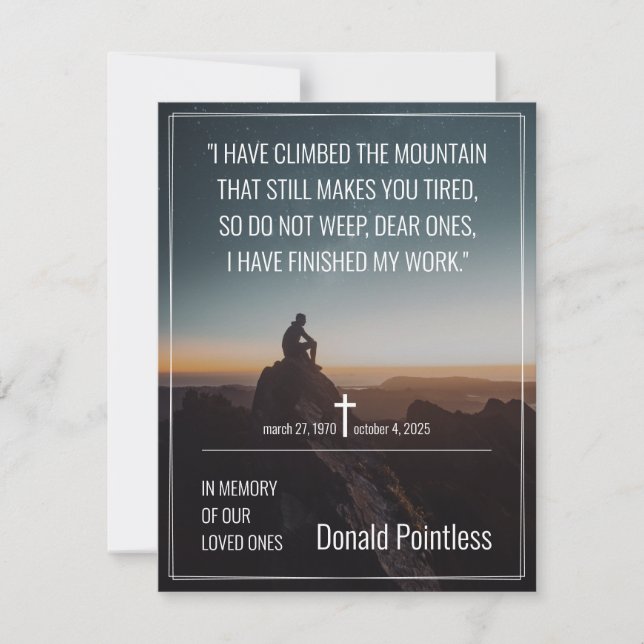 Trabalhos de vida (Frente)