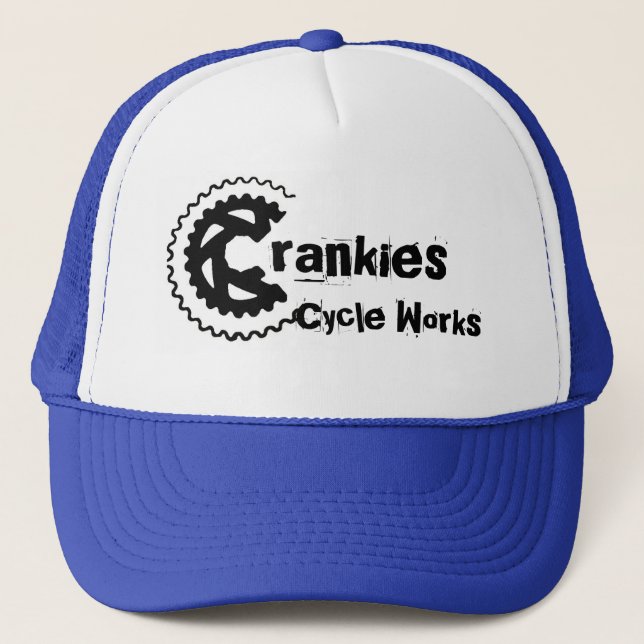 Trabalhos do ciclo de Crankies, boné do camionista (Frente)