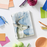 Traço de Vantagem - Cor da Água<br><div class="desc">Maravilha II de Grace Popp. Apresenta um belo emblema de aquarela com um fundo azul macio.</div>