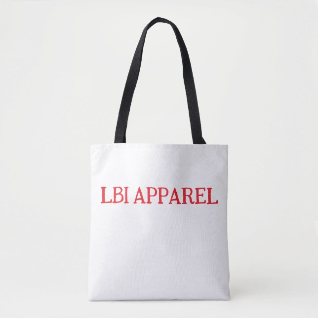 TRADEMARKED LBI APPAREL TOTE BAG (Frente)