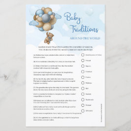 Tradição de Bebê de Urso Justo ao redor do mundo