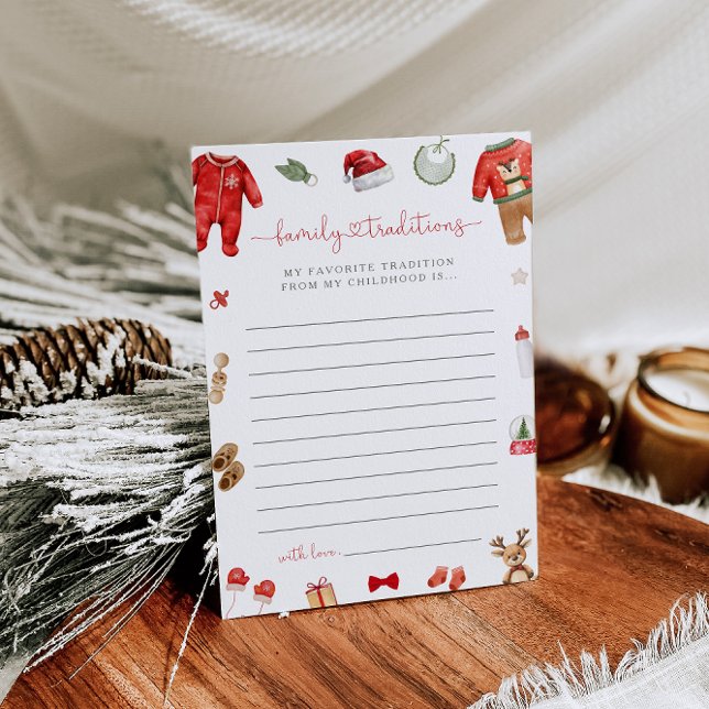 Tradição de Família Jogo de Chá de fraldas de Nata (Criador carregado)