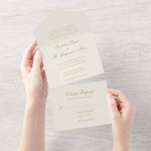 Tradicional Casamento Elegante Formal De Marfim