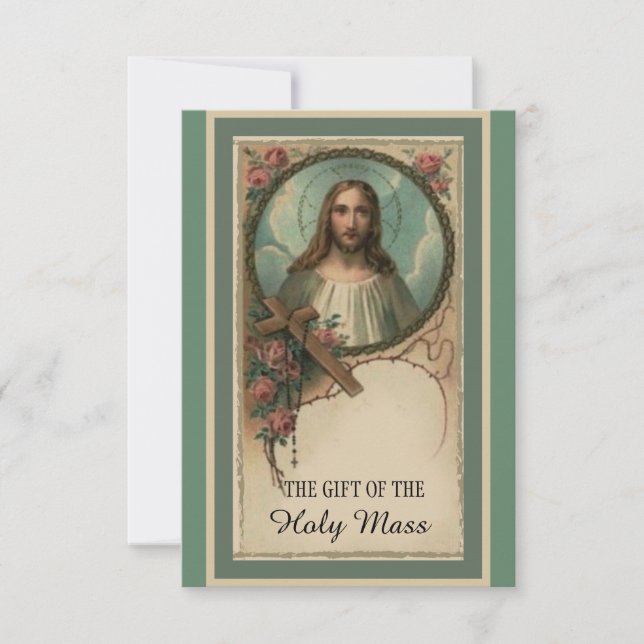 Tradicional Oferta em Massa Católica Oferecendo Co (Frente)