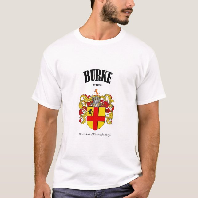 Tradução BURKE Crest e Camisa T (Frente)