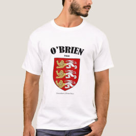 Tradução O'BRIEN Crest e Significa T-Shirt