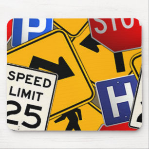 tráfego Mousepad